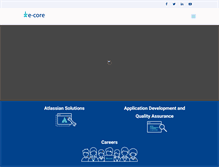 Tablet Screenshot of e-core.com